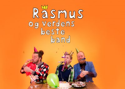 Bilde av Rasmus og verdens Beste Band som feirer bursdag